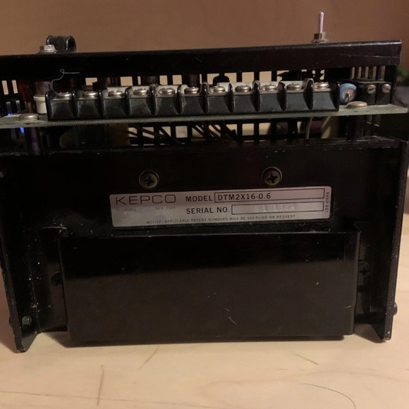 kepco Other - Vintage Kepco Power Supply Model # DTM2X16-0.6, Serial # P101954 Antique